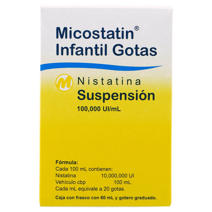 Micostatin Inf Suspensión 100 000Unid/Ml 60Ml (Nistatina) - WeCare Pharma