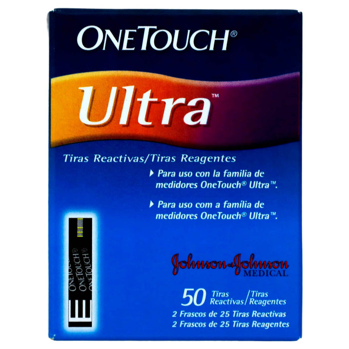 Onetouch Ultra Tiras Reactivas Con 50 - WeCare Pharma