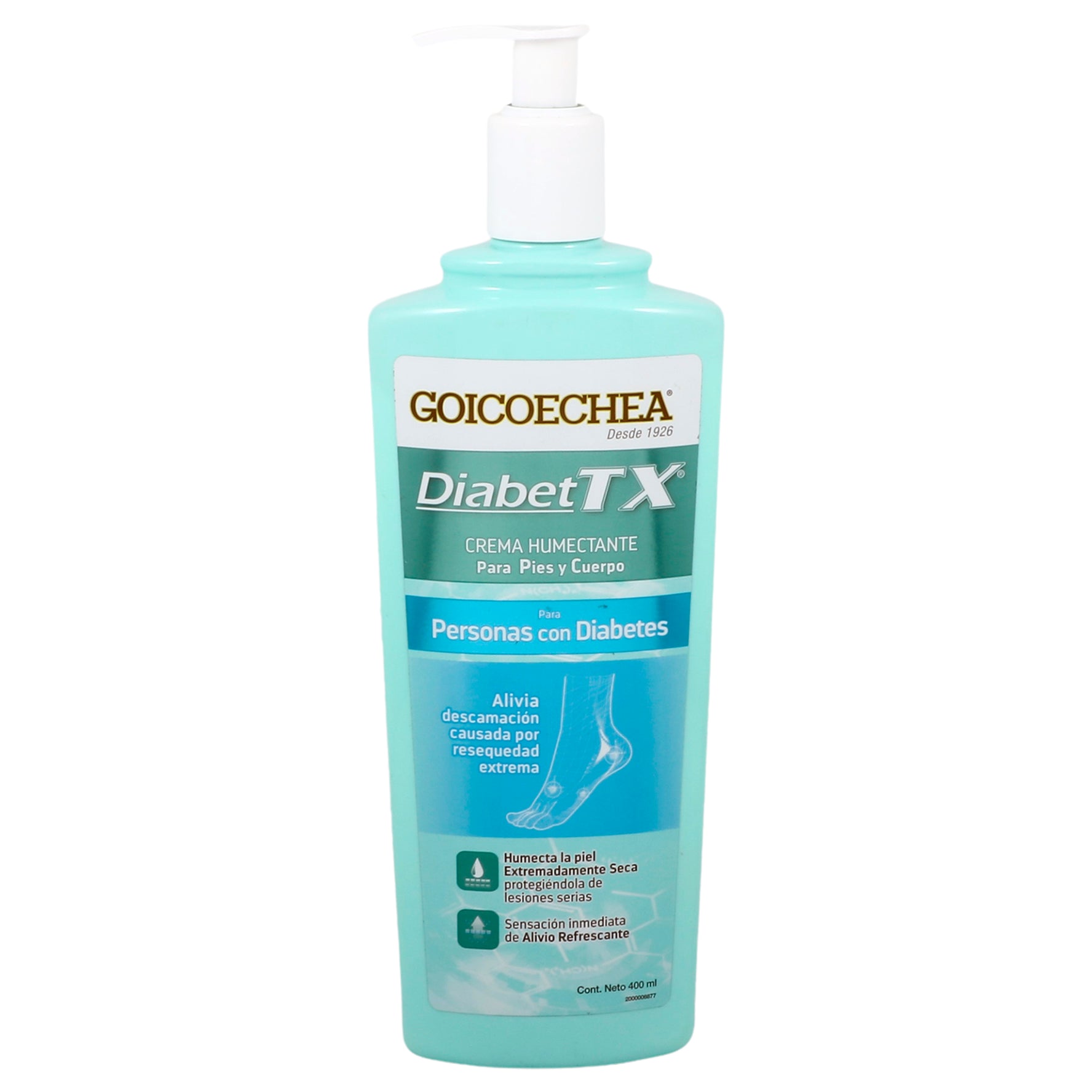 Goicochea Diabet Tx Crema Humectante 400Ml 2 - 650240030536