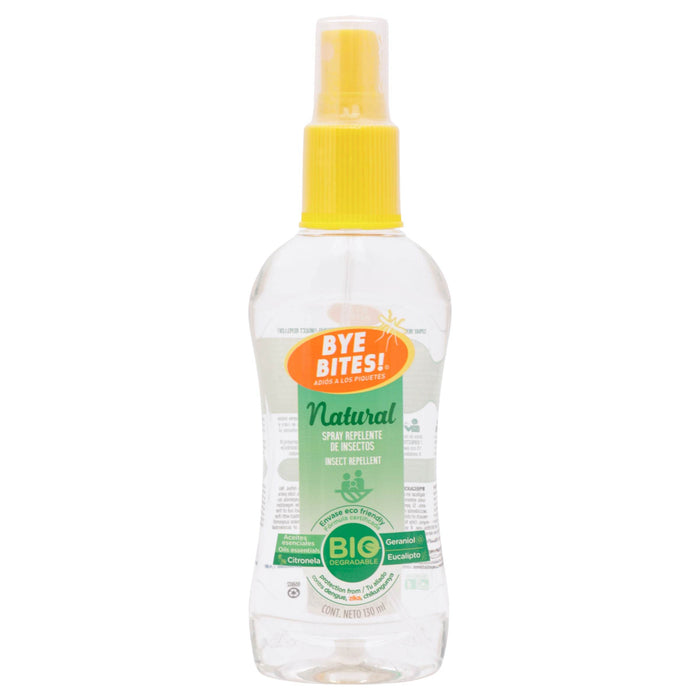Repelente Bye Bites Natural Spray 130Ml - WeCare Pharma