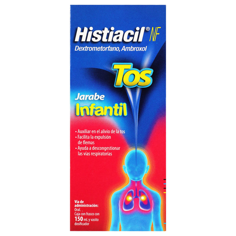 Histiacil Nf Inf Jarabe 113Mg/150Mg 150Ml (Dextrometorfano/Ambroxol) - WeCare Pharma