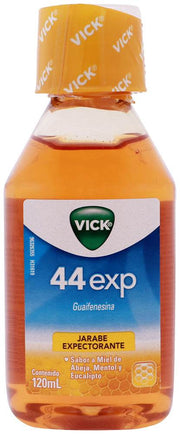 Vick Miel 44 Jarabe 1.6G/100Ml 120Ml (Guaifenesina) - WeCare Pharma