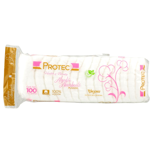 Algodón Plisado Protec 100G - WeCare Pharma
