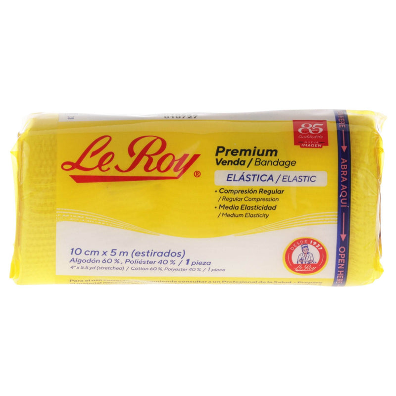Venda Elástica 10Cm Leroy - WeCare Pharma