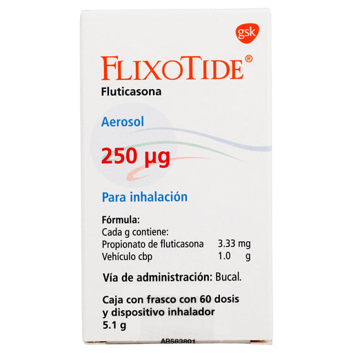 Flixotide Aerosol 250Mcg 5.1G (Fluticasona) - WeCare Pharma