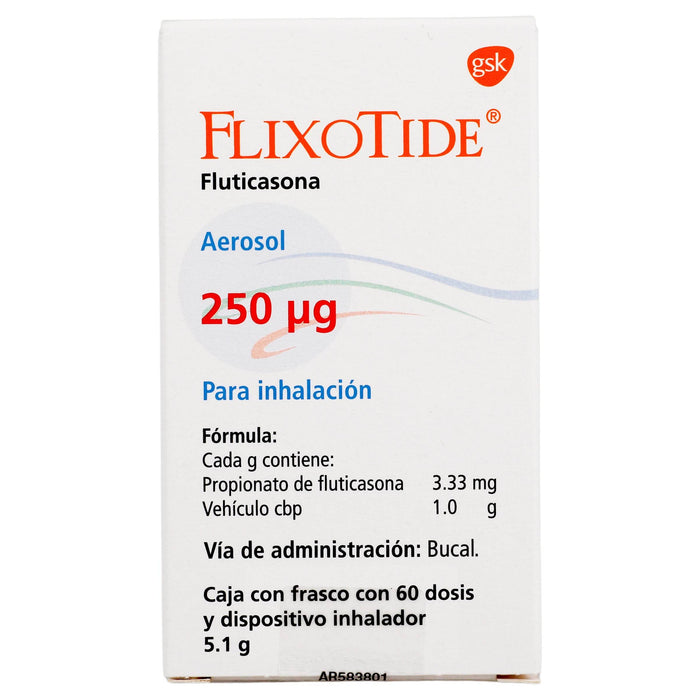 Flixotide Aerosol 250Mcg 5.1G (Fluticasona) - WeCare Pharma