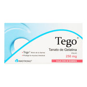 Tego Sobres 250Mg Con 20 (Tanato De Gelatina) - WeCare Pharma