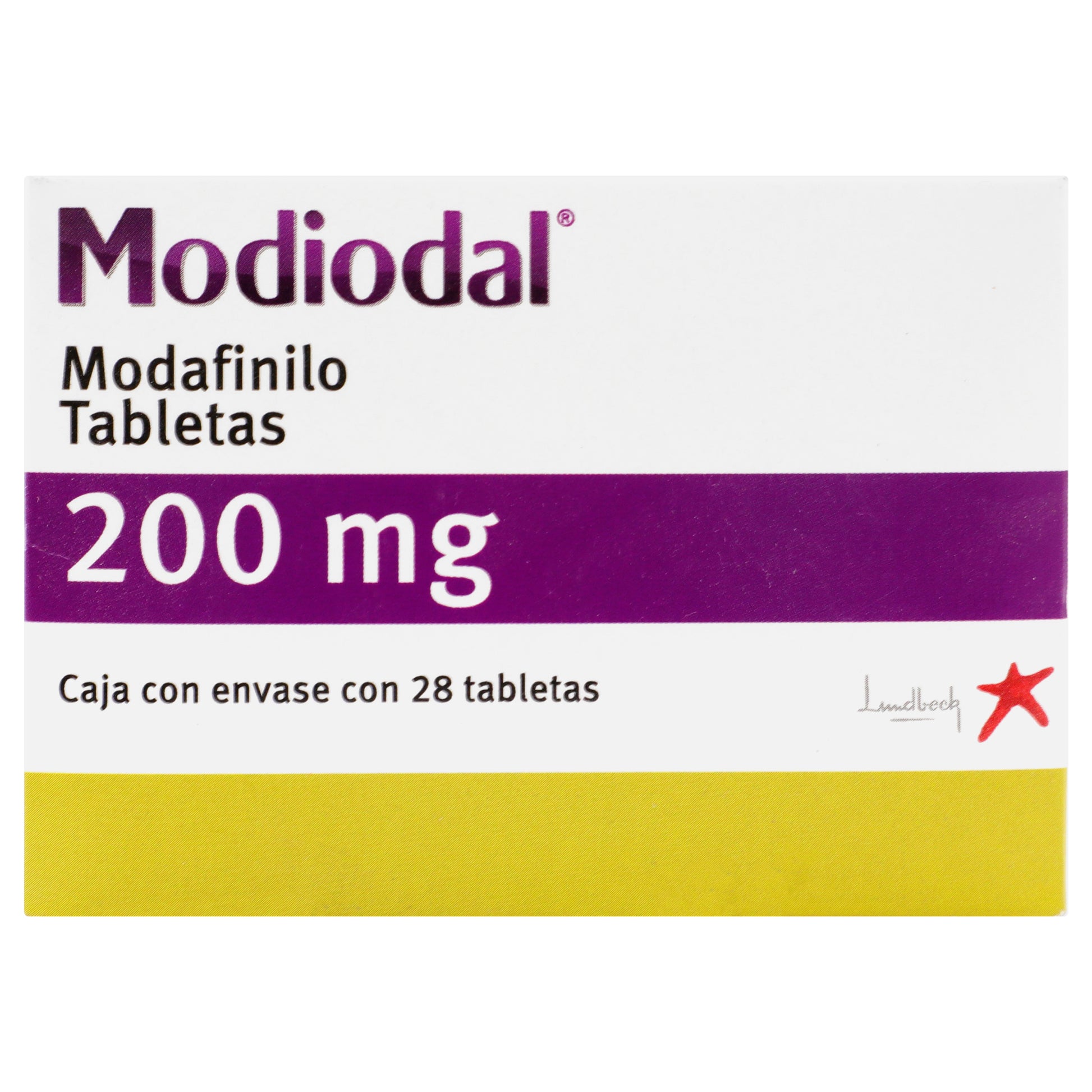 Modiodal 200Mg Con 28 Tabletas (Modafinilo) 1 - 7503003746188