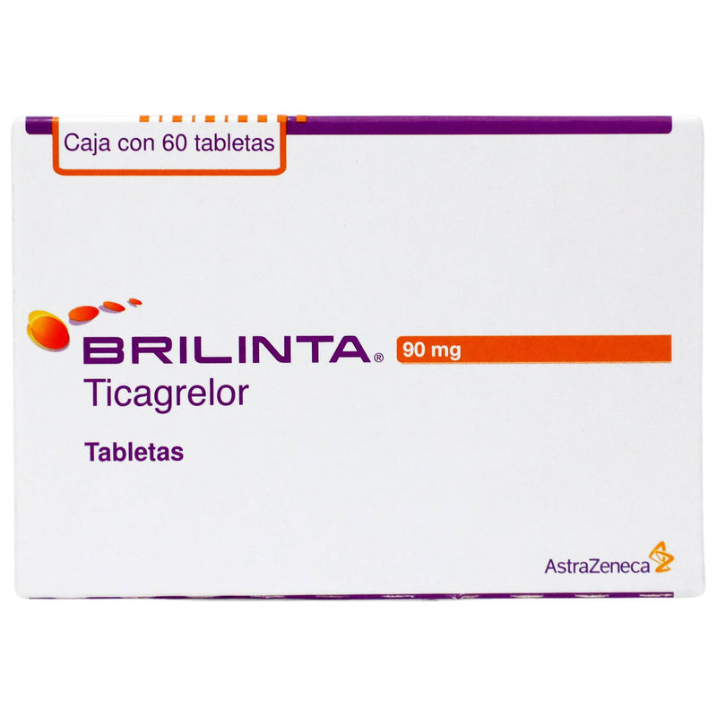 Brilinta 90Mg Con 60 Tabletas (Ticagrelor) - WeCare Pharma