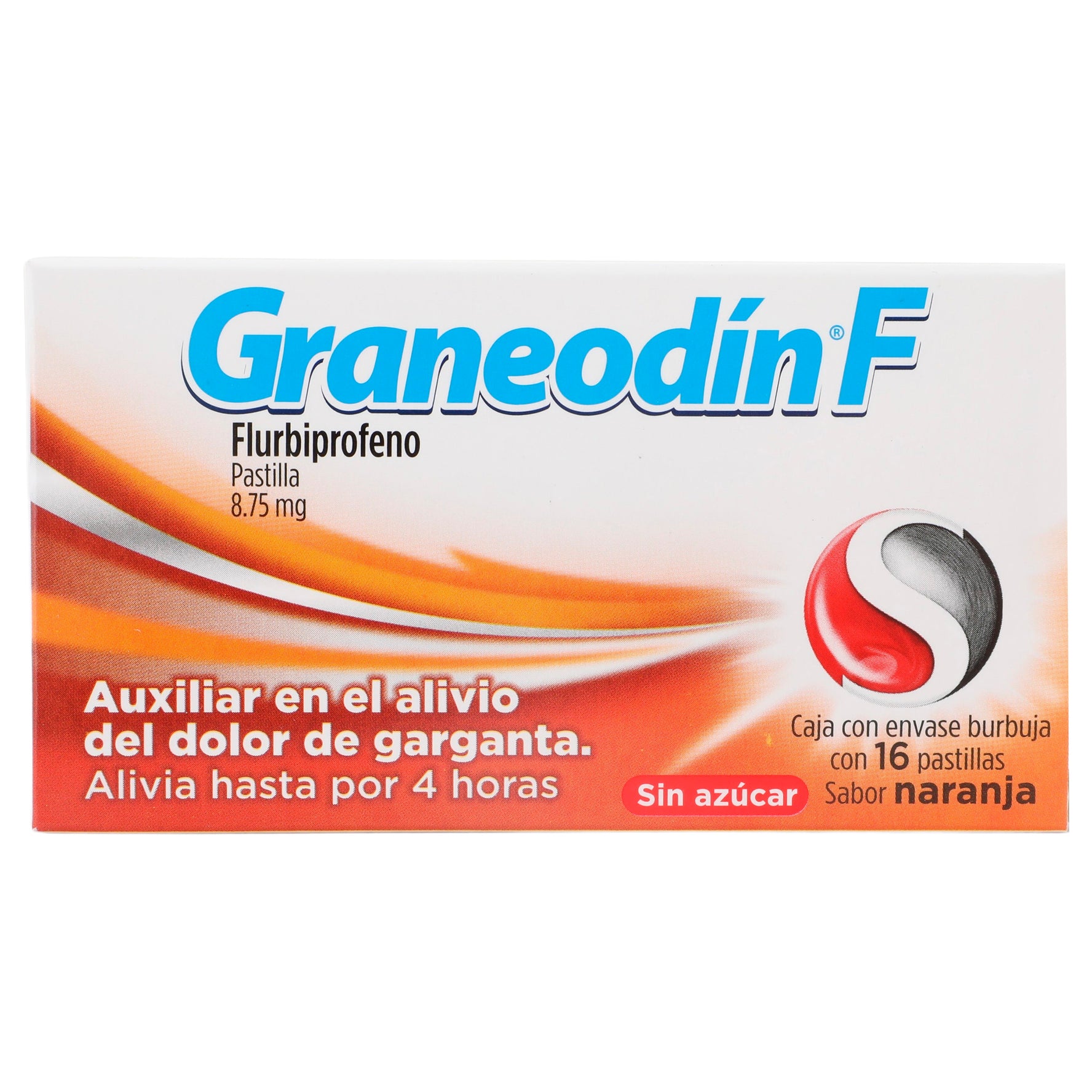 Graneodin F Pastilla 8.75Mg Con 16 (Flurbiprofeno) 1 - 7501058715487