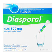 Diasporal Sobre 300Mg Con 20 (Extractos Frutos Citricos/Magnesio) - WeCare Pharma