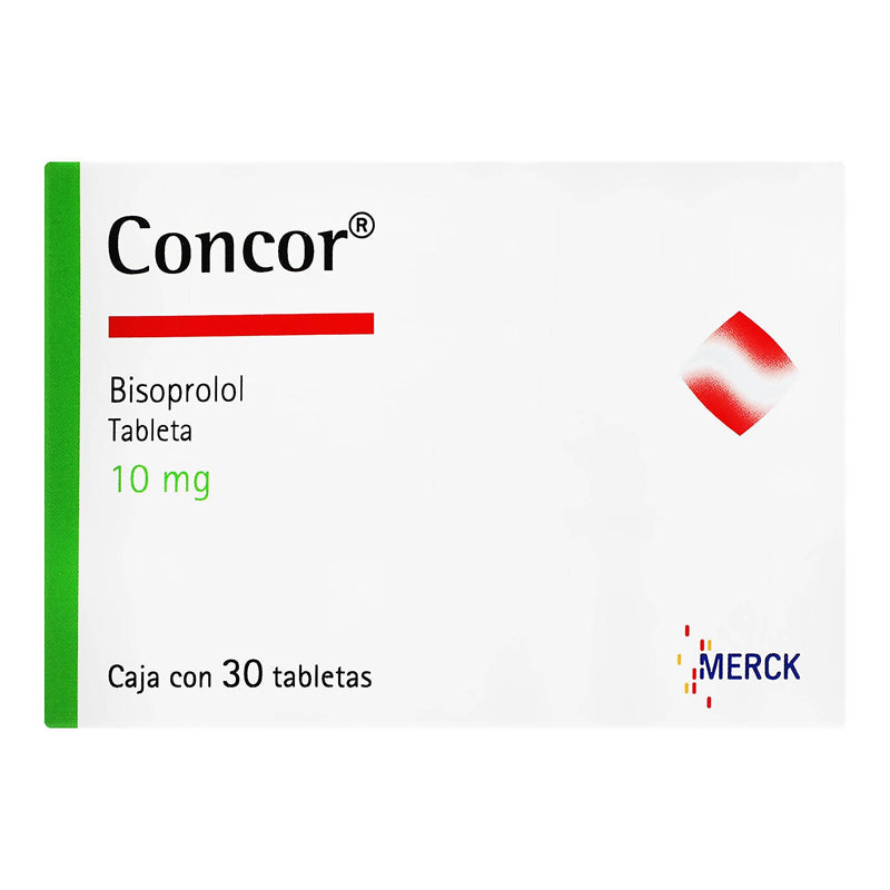 Concor 10Mg Con 30 Tabletas (Bisoprolol) - WeCare Pharma