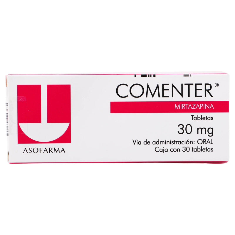 Comenter 30Mg Con 30 Tabletas (Mirtazapina) - WeCare Pharma