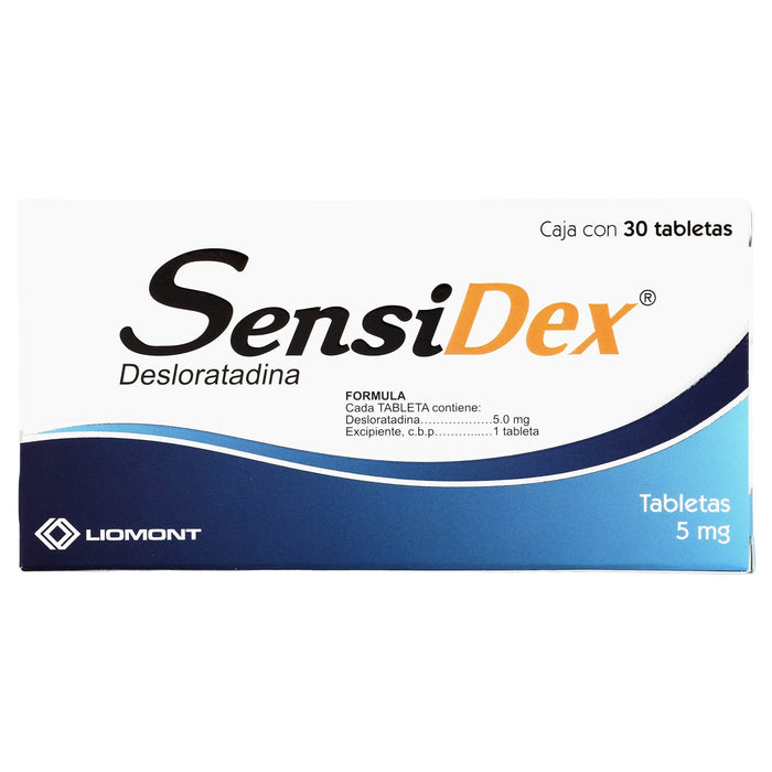 Sensidex 5Mg Con 30 Tabletas (Desloratadina) - WeCare Pharma