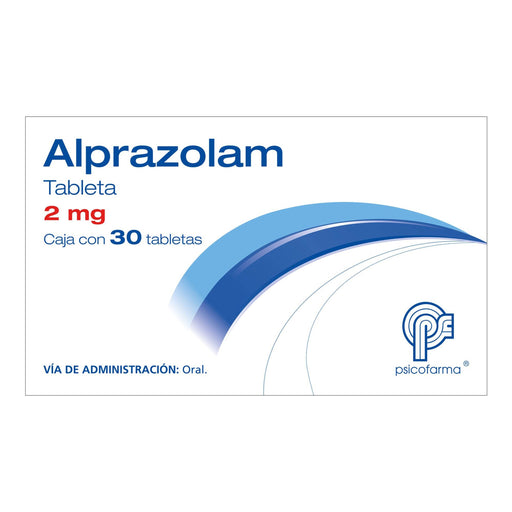 Alprazolam Tabletas 2Mg Con 30 Psicofarma - WeCare Pharma