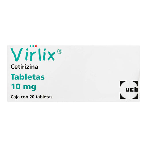 Virlix 10Mg Con 20 Tabletas (Cetirizina) - WeCare Pharma