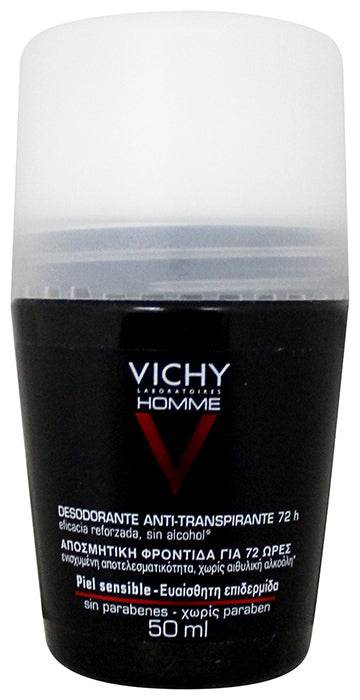 Vichy Homme Desodorante Antitranspirante 72H 50Ml - WeCare Pharma