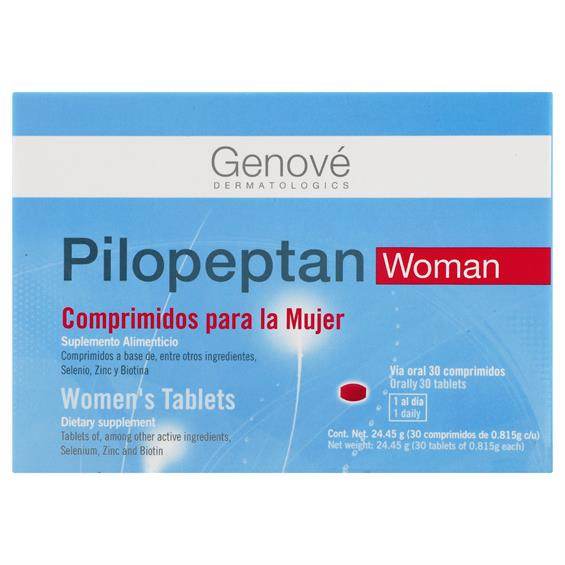 Genové Pilopeptan Woman Con 30 Tabletas - WeCare Pharma