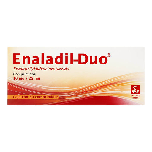 Enaladil-Duo 10/25Mg Con 30 Comprimidos (Enalapril/Hidroclorotiazida) - WeCare Pharma