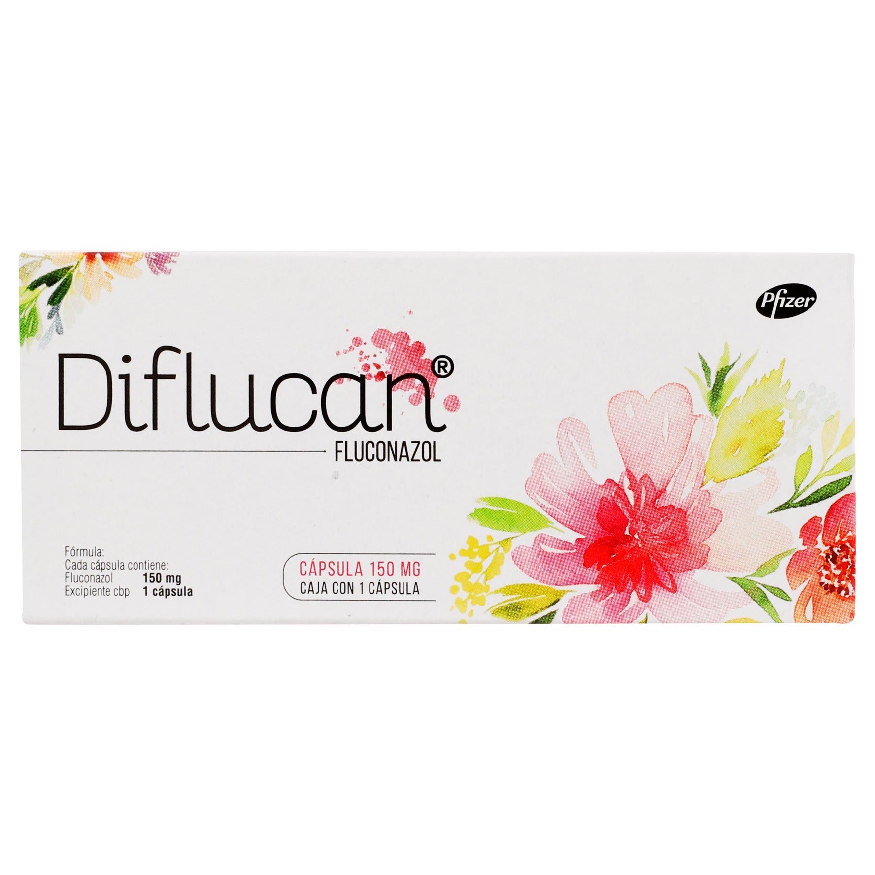 Diflucan 150Mg Con 1 Capsulas (Fluconazol) 1 - 7501287686404