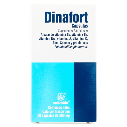 Dinafort 500Mg Con 30 Capsulas (Suplemento Alim) - WeCare Pharma