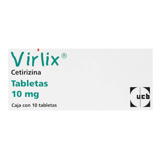 Virlix 10Mg Con 10 Tabletas (Cetirizina) - WeCare Pharma