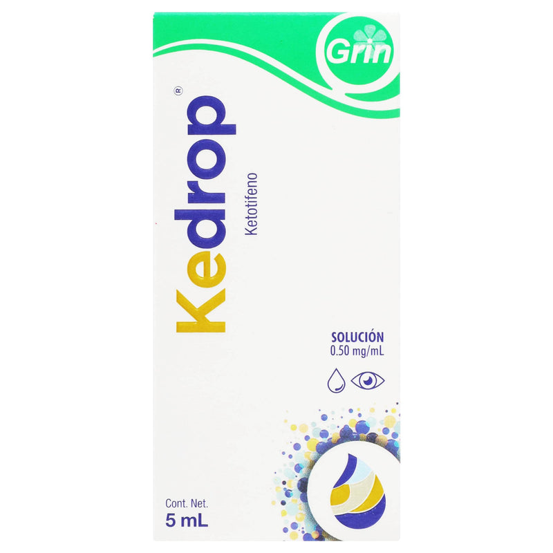 Kedrop Gotas 0.05% 5Ml (Ketotifeno) - WeCare Pharma