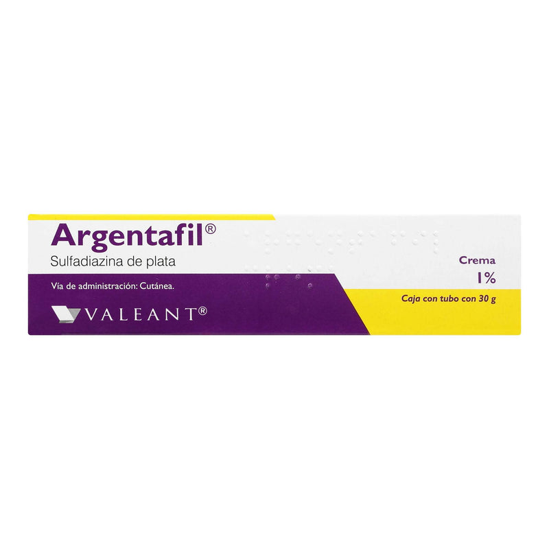 Argentafil Crema 1% 30G (Sulfadiazina De Plata) - WeCare Pharma