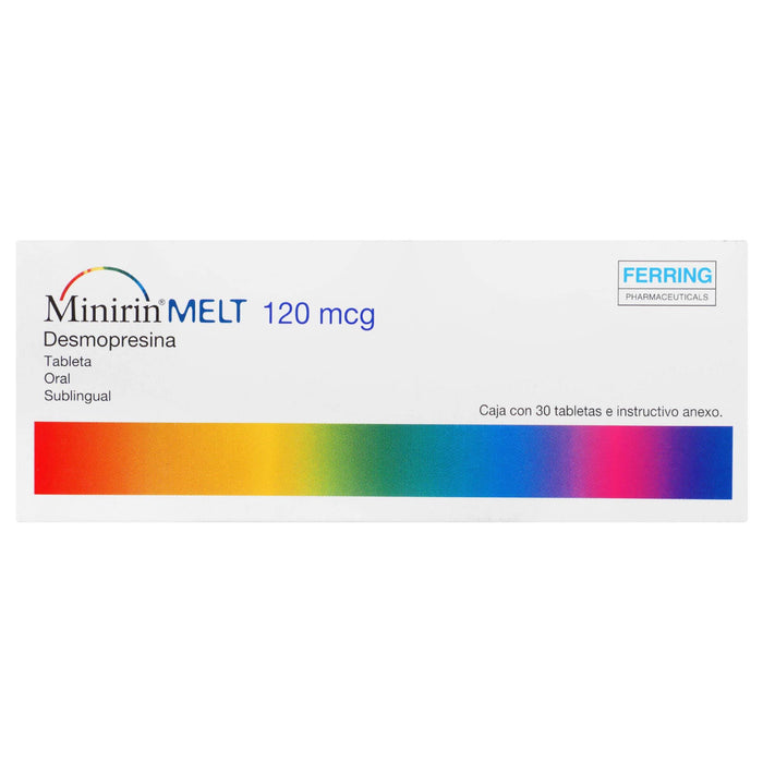 Minirin Melt Sl 120Mcg Con 30 Tabletas (Desmopresina) - WeCare Pharma