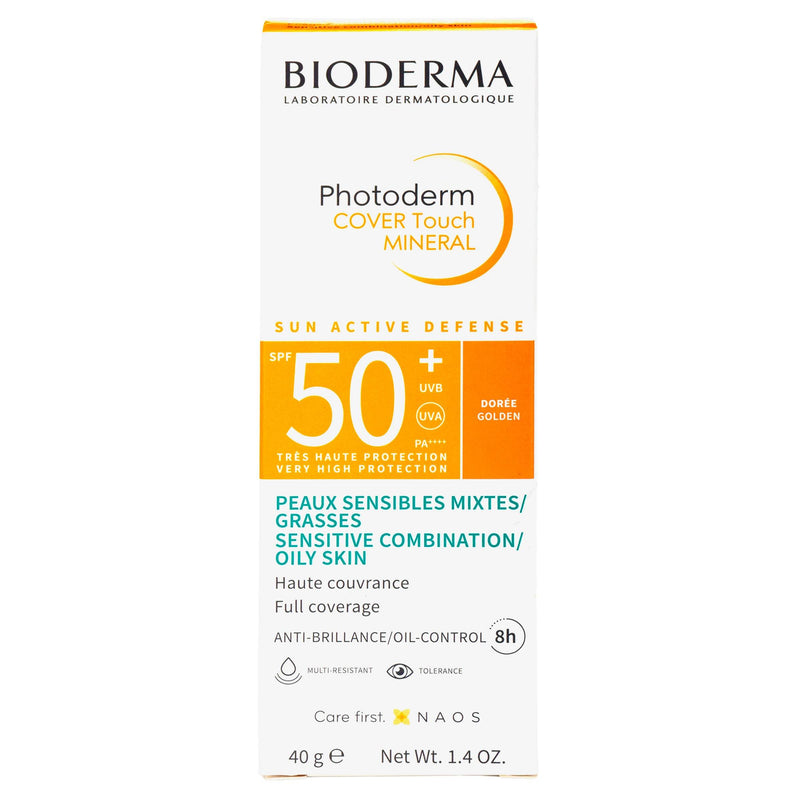 Bioderma Photoderm Cover Touch Tono Dorado Fps50 40Ml - WeCare Pharma