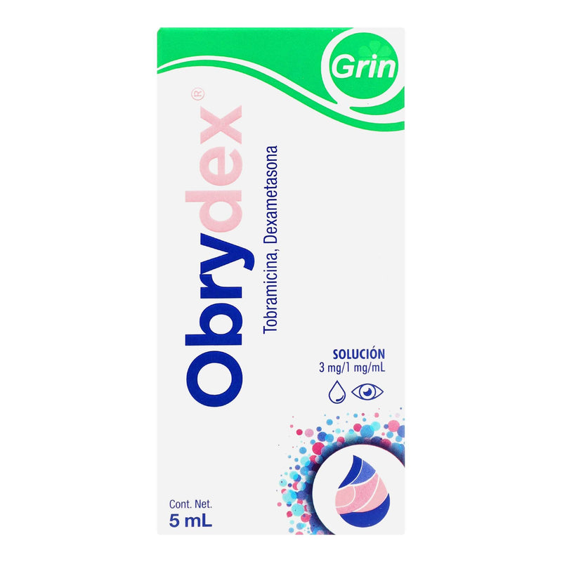 Obrydex Gotas 3Mg/Mg/Ml 5Ml (Tobramicina/Dexametasona) - WeCare Pharma