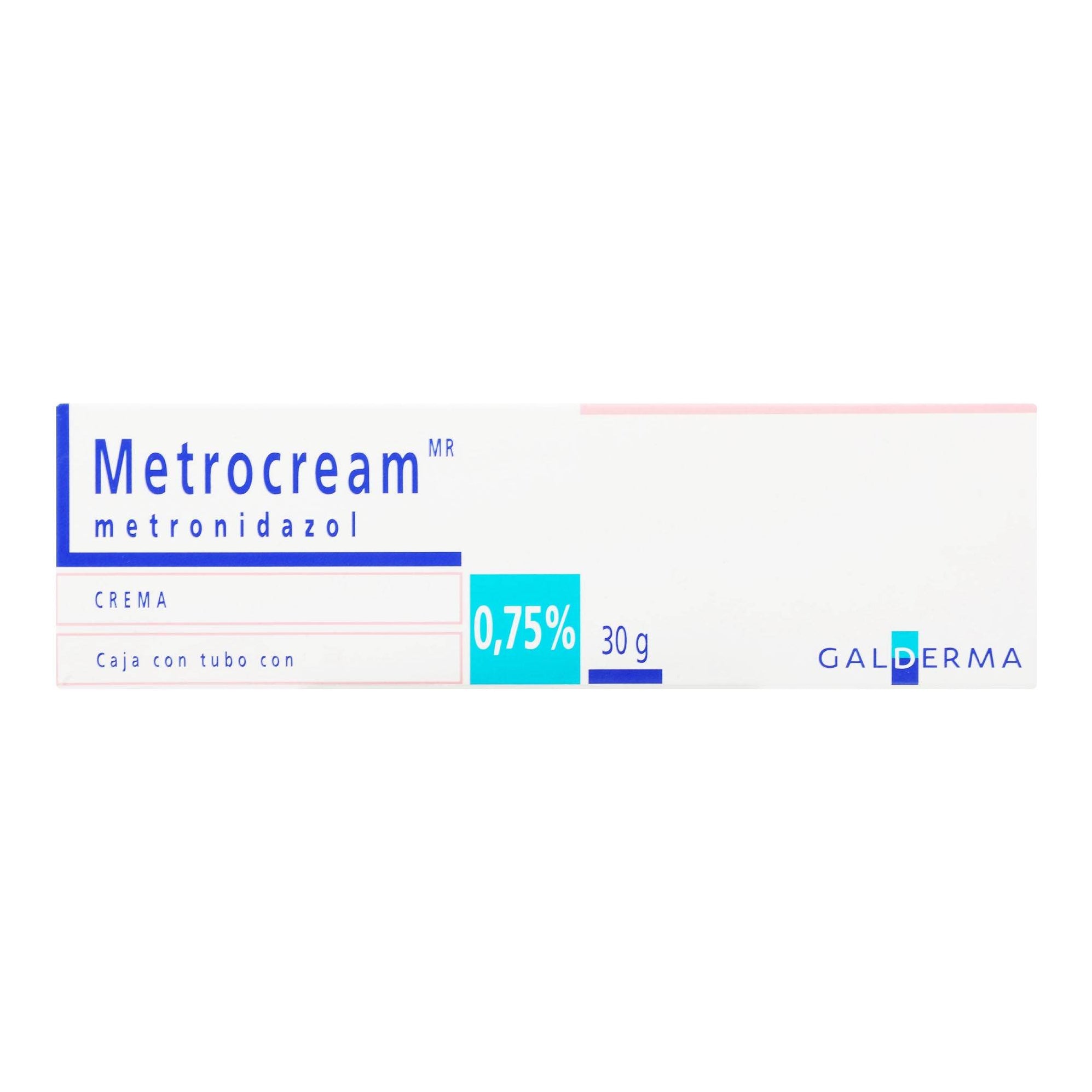 Metrocream Crema 75% 30G (Metronidazol) — WeCare Pharma
