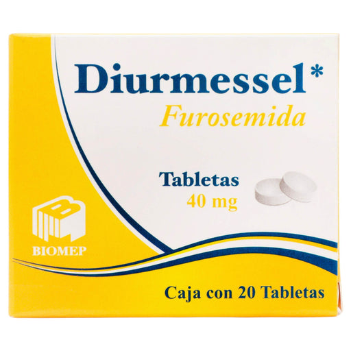 Diurmessel 40Mg Con 20 Tabletas (Furosemida) - WeCare Pharma