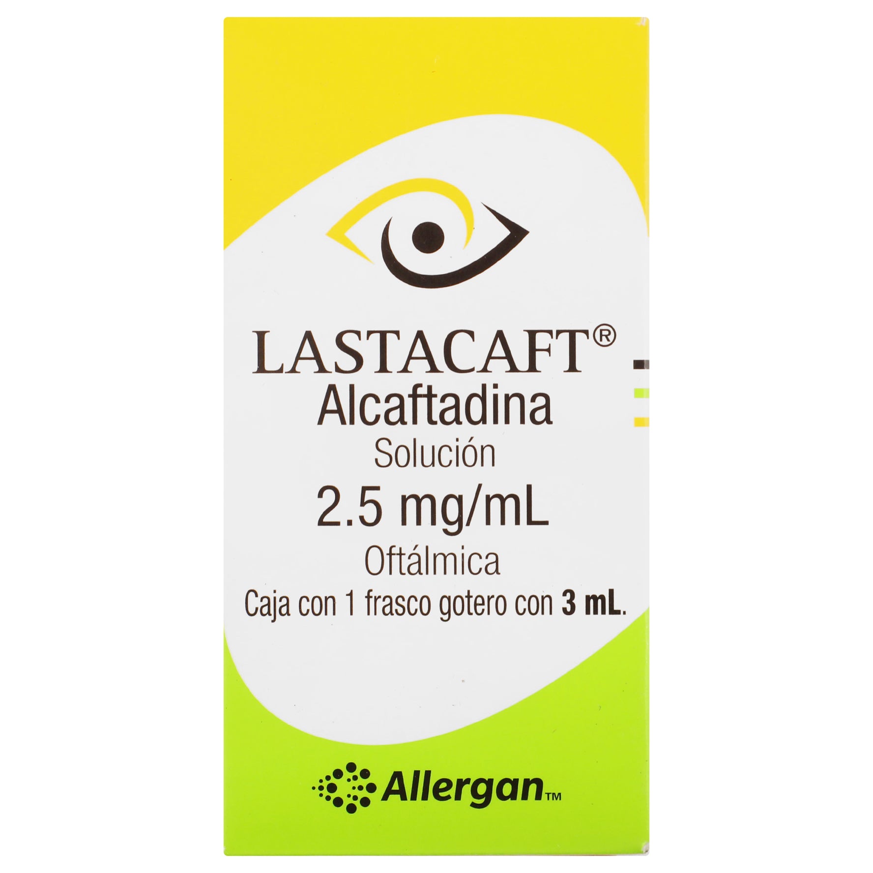 Lastacaft Gotas 2.5Mg/Ml 3Ml (Alcaftadina) 2 - 7501201401014