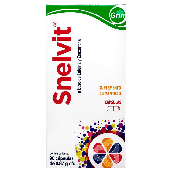 Snelvit 0.87G Con 90 Capsulas (Luteina/Zeaxantina) - WeCare Pharma