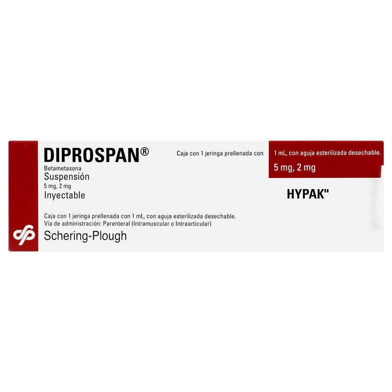 Diprospan Jeringa 5Mg/2Mg 1Ml Con 1 (Betametasona) - WeCare Pharma