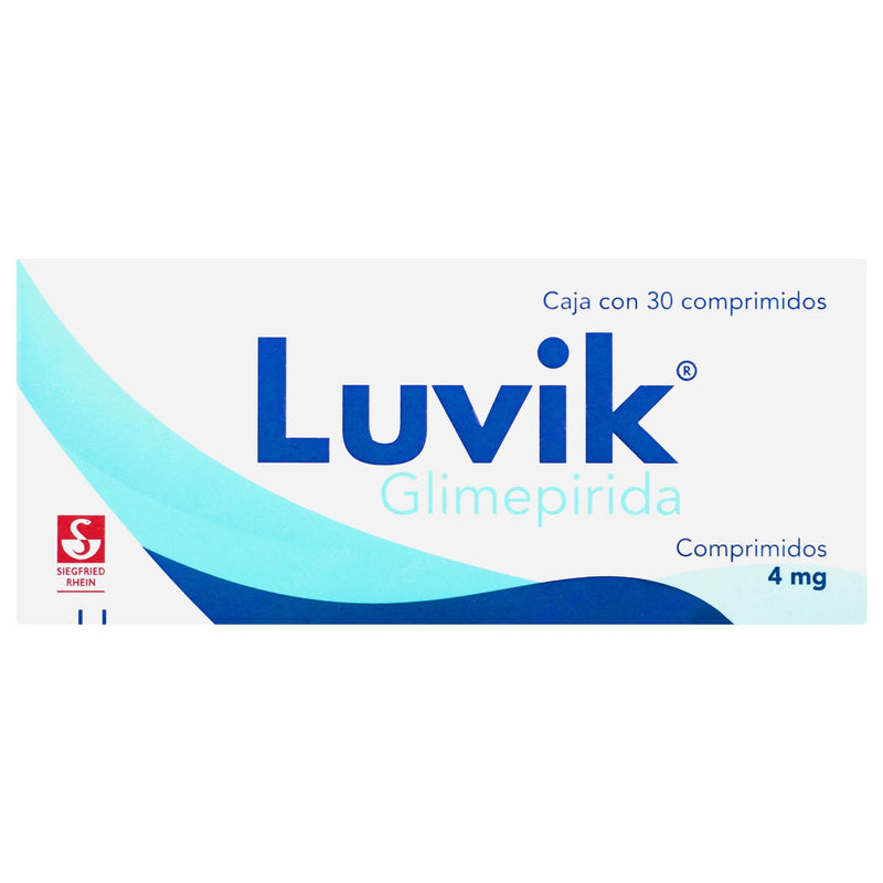 Luvik 4Mg Con 30 Tabletas (Glimepirida) - WeCare Pharma
