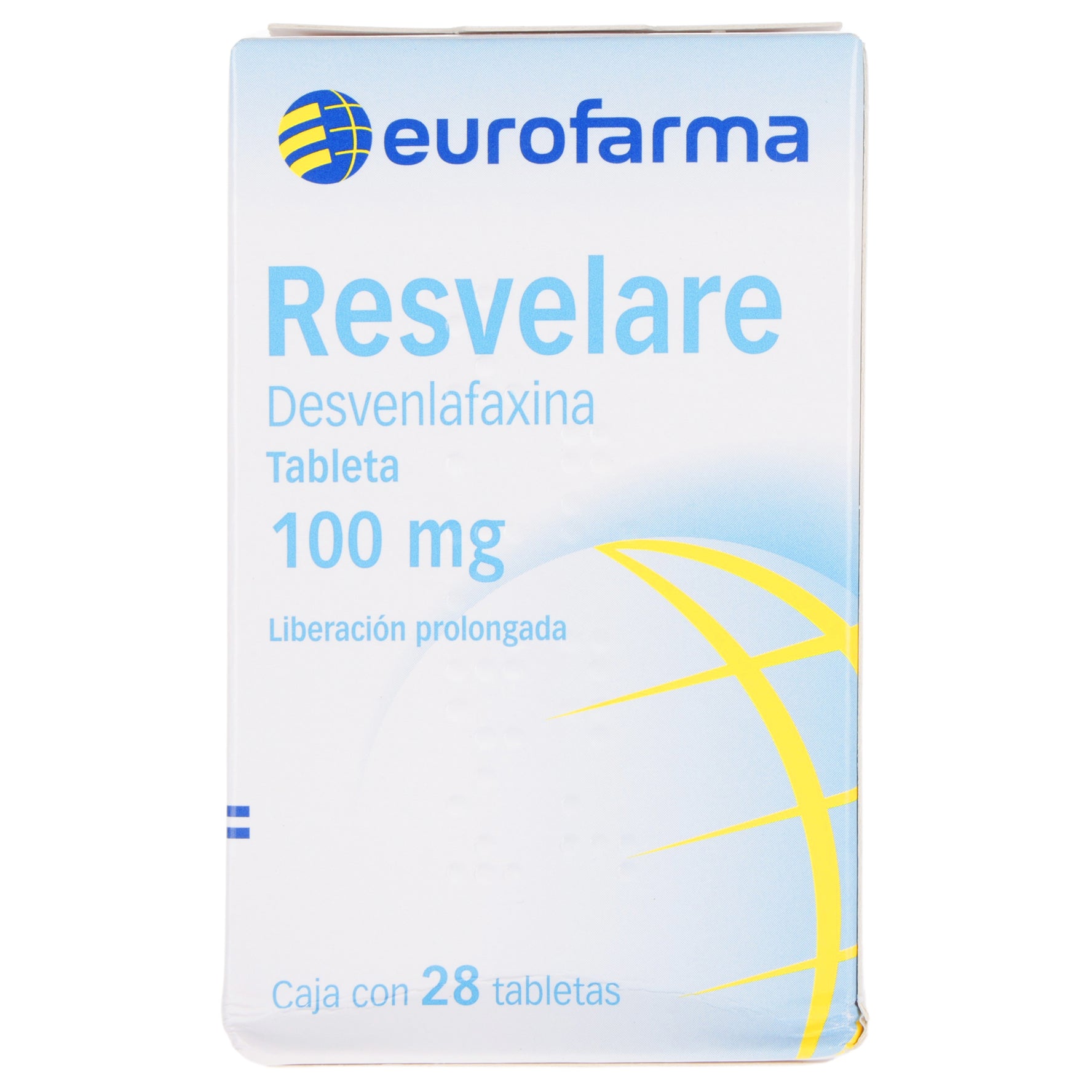 Resvelare 100Mg Con 28 Tabletas (Desvenlafaxina) 1 - 7891317026653