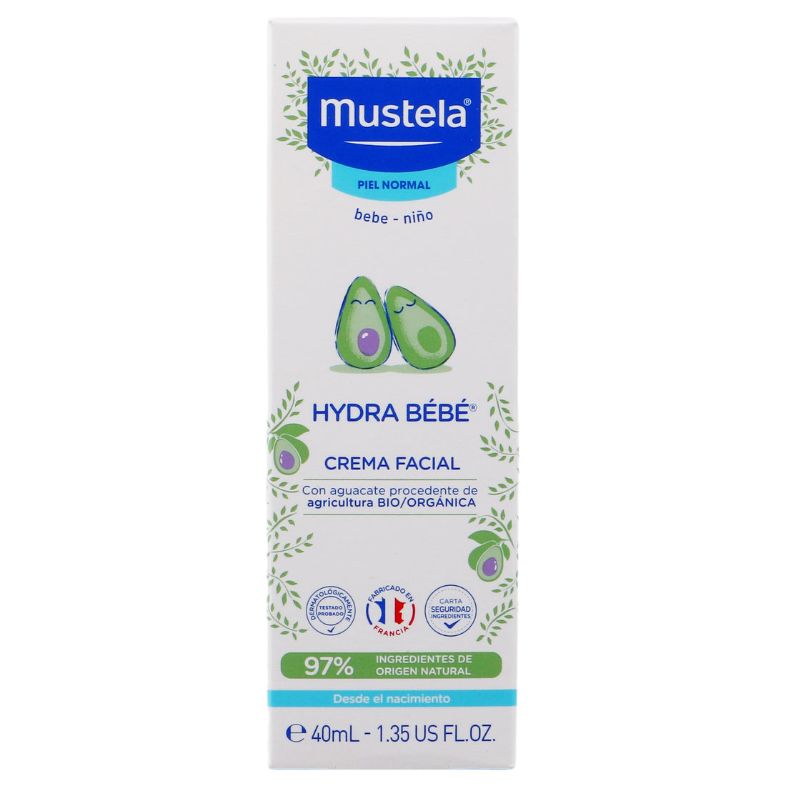 Mustela Hydra Bebe Piel Normal 40Ml 1 - 3504105035631