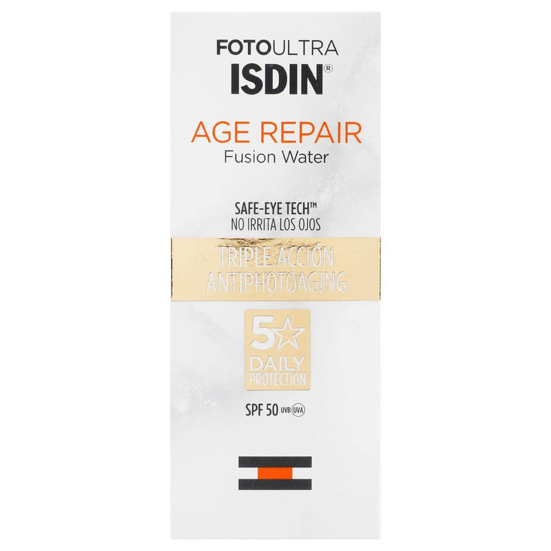 Isdin Fotoprotector Age Repair Fusion Water Fps50 50Ml - WeCare Pharma