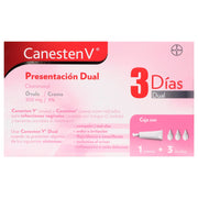 Canesten V Dual 3 Dias Ovulo 200Mg Crema 1% 30G (Clotrimazol) - WeCare Pharma