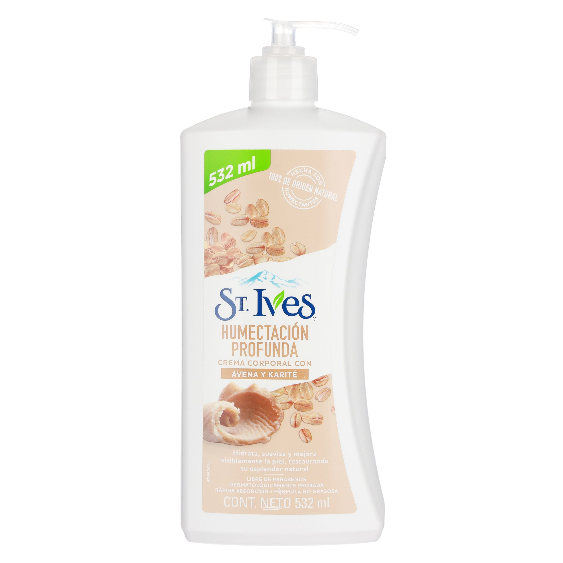 Crema St Ives Corporal Avena/Karite 532Ml 1 - 7501059352575