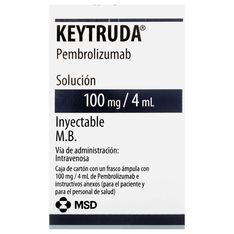 Keytruda Frasco 100Mg/4Ml Con 1 Ampulas (Pembrolizumab) - WeCare Pharma