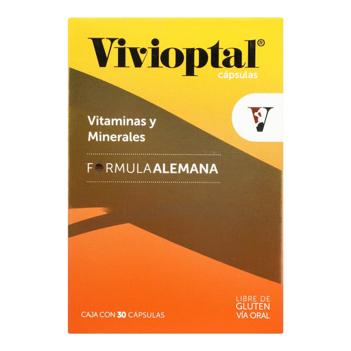 Vivioptal Con 30 Capsulas (Vitaminas Y Minerales) - WeCare Pharma