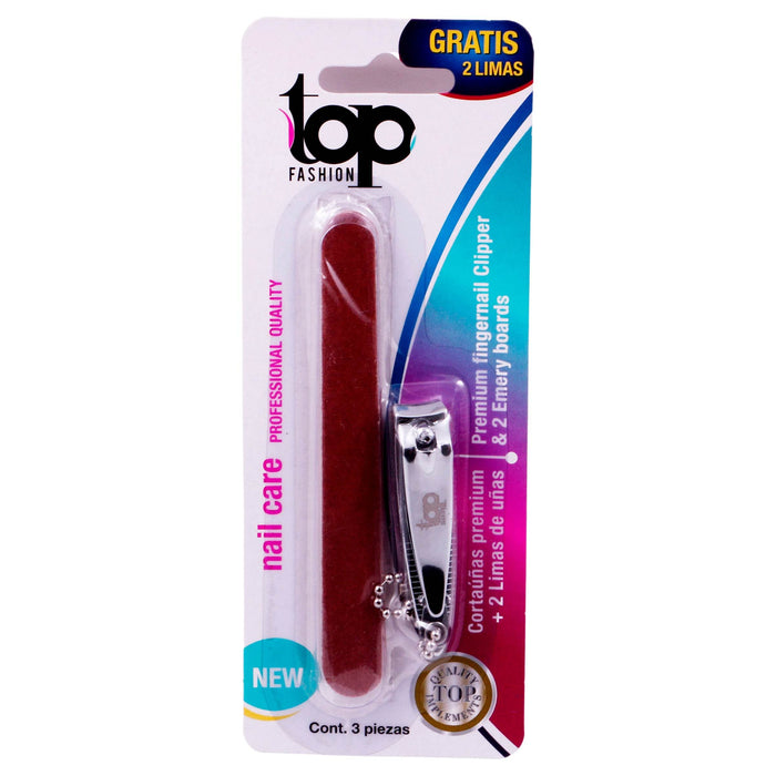 Corta Uñas Top Fashion Con 1 - WeCare Pharma