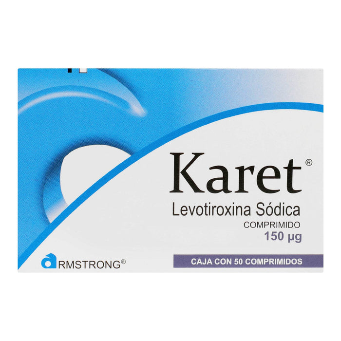Karet (Levotiroxina Sodica) Comp 150Ug Con 50 - WeCare Pharma