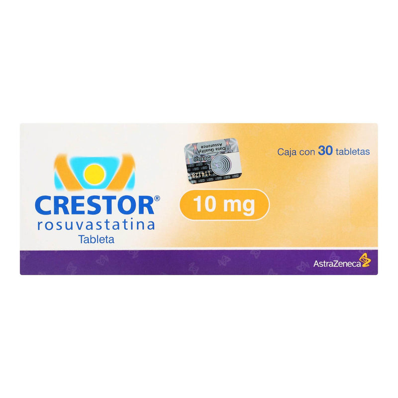 Crestor 10Mg Con 30 Tabletas (Rosuvastatina) - WeCare Pharma