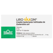 Uro Vaxom 6Mg Con 15 Capsulas (Lisados Bacterianos E Coli) - WeCare Pharma