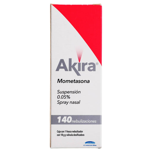 Akira Suspensión 0.05% 18Ml 140 Dosis (Mometasona) - WeCare Pharma