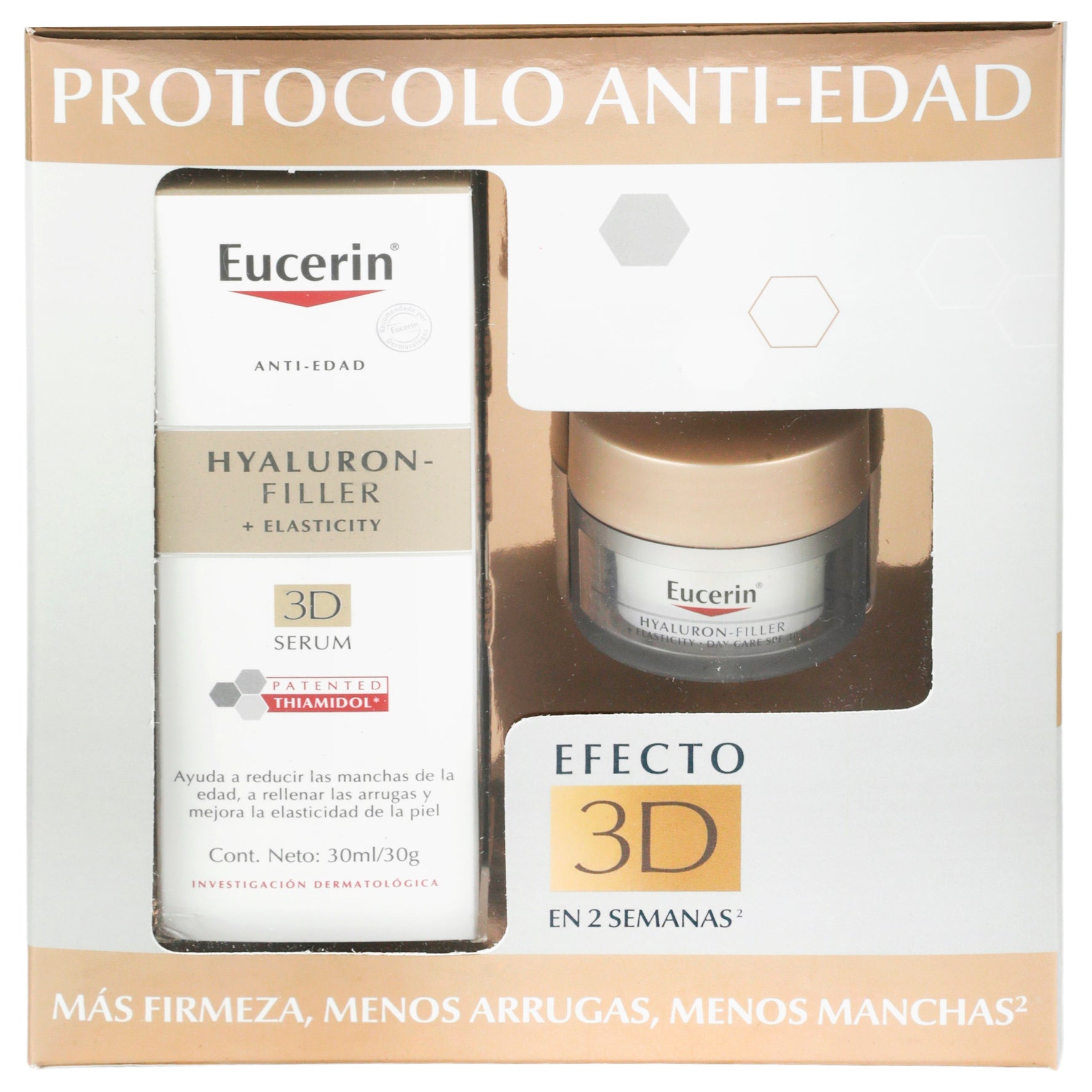 Eucerin Kit Elasticity Serum 30Ml Crema De Dia 1 - 7501054555629